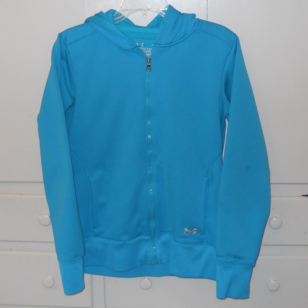 Under Armour teal Storm hoodie jacket